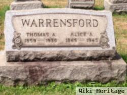 Alice A Warrensford