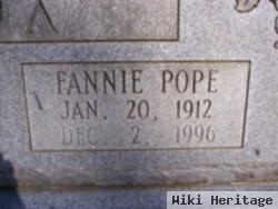 Fannie Pope Cox