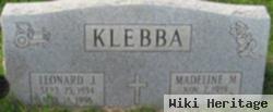 Leonard J Klebba