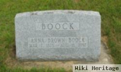 Anna J H Brown Boock