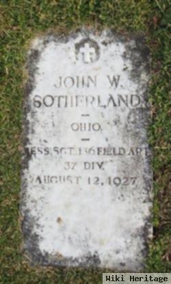 John W Sotherland