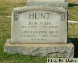 Sarah Margaret Baldwin Hunt