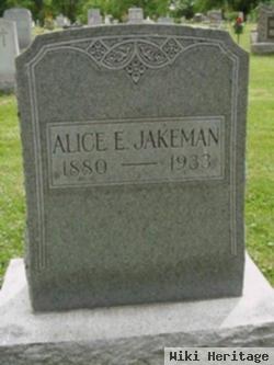 Alice E Jakeman