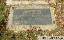 Kempton C. Lamson