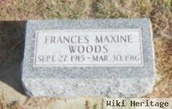 Frances Maxine Woods