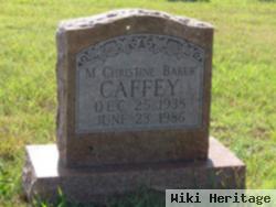 Mildred Christine Baker Caffey