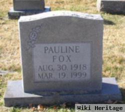 Pauline Gosnell Fox