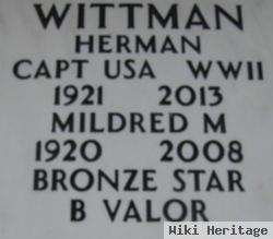 Mildred Marie "milli" Trast Wittman