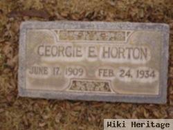 Georgie E. Horton