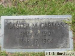 Easter M. Carman