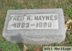 Fred R Haynes