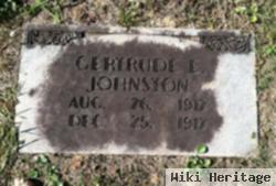 Gertrude Elizabeth Johnston