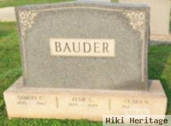 Elsie C. Ruth Bauder