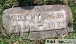 William E "will" Hysinger