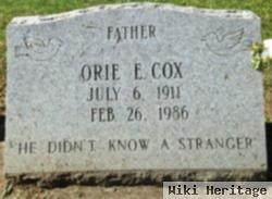 Orie Edward Cox