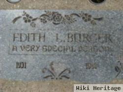 Edith L Burger