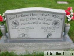 Alice Lorraine Hess Whiting