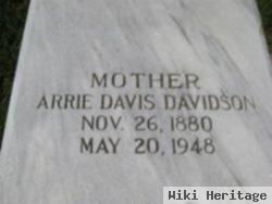 Arrie Davis Davidson