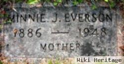 Minnie J. Anderson Everson