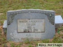 Maude Anderson Taylor