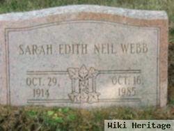 Sarah Edith Neil Webb