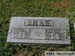 Thelma E. Shaw