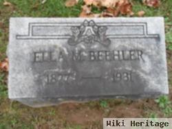 Ella M. Beehler