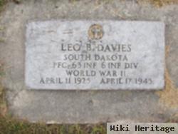 Pfc Leo B Davies