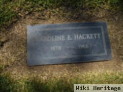 Caroline E Hackett