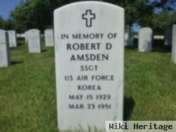 Robert D Amsden