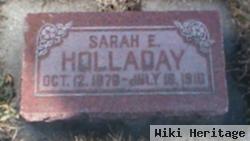 Sarah E. Nisonger Holladay