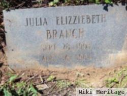 Julia Elizziebeth Branch