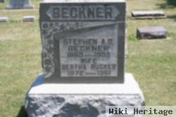 Bertha Rucker Beckner