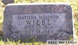 Matilda Melinda Wiebe