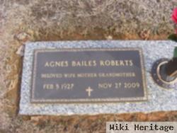 Agnes Bailes Roberts