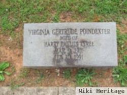 Virginia Gertrude Poindexter Tyree