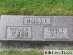 Harold K Bolle