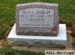 Ella L. Gaebler