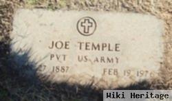 Pvt Joe Temple