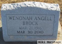 Wenonah Ella Angell Brock