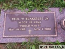 Paul W. Blakeslee, Jr