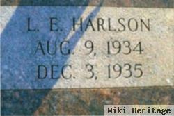 L. E. Harlson