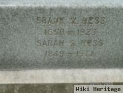 Sarah Samantha Zaner Hess