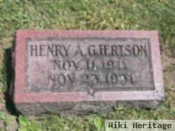 Henry A Gjertson