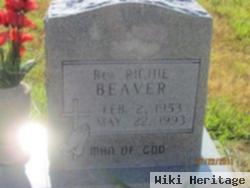 Sgt Richie Beaver