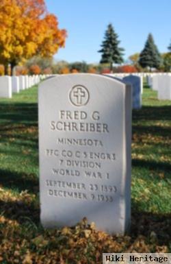 Fred G Schreiber