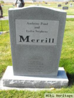 Ambrose Pond Merrill