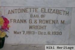 Antoinette Elizabeth Wright