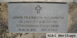 John Franklin Highsmith