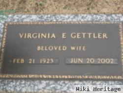 Virginia E Gettler